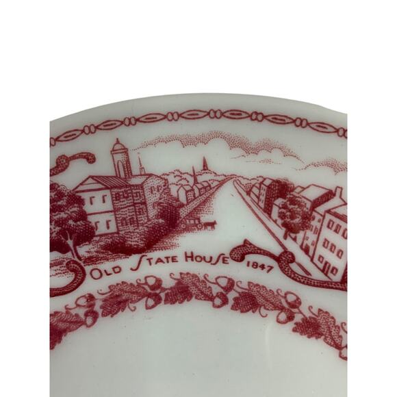 Scammell Lamberton Hartford Transferware Plate 6.5 Inch Vintage - Picture 5 of 8